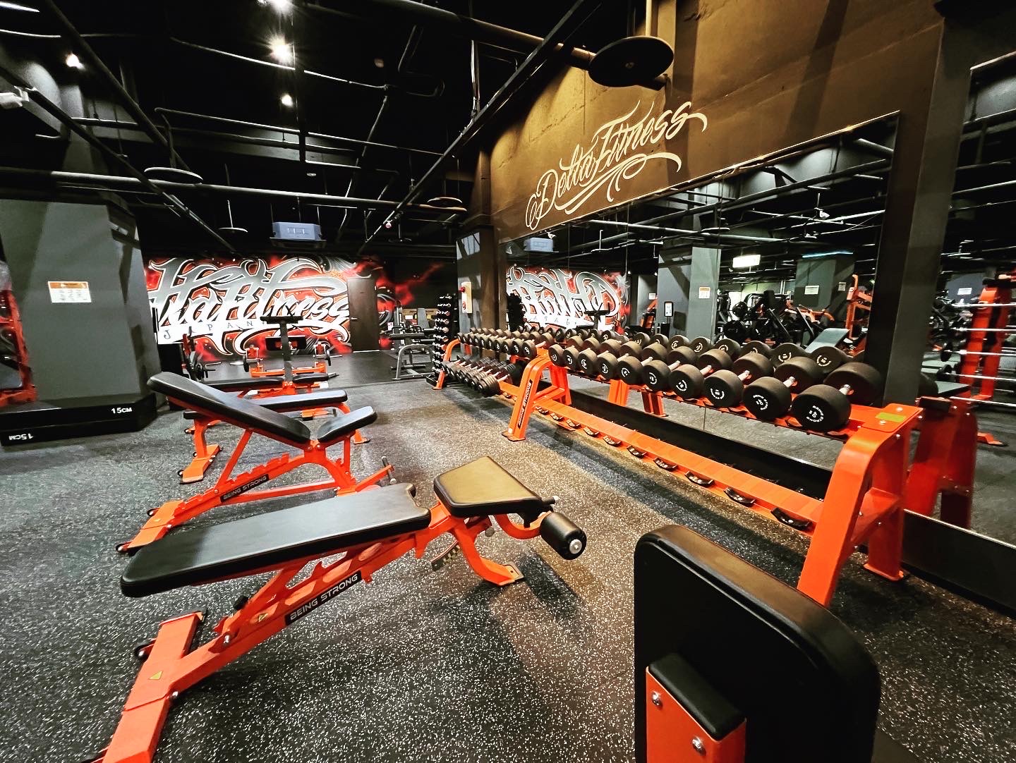 DELTAFITNESS 24hGYMの内観