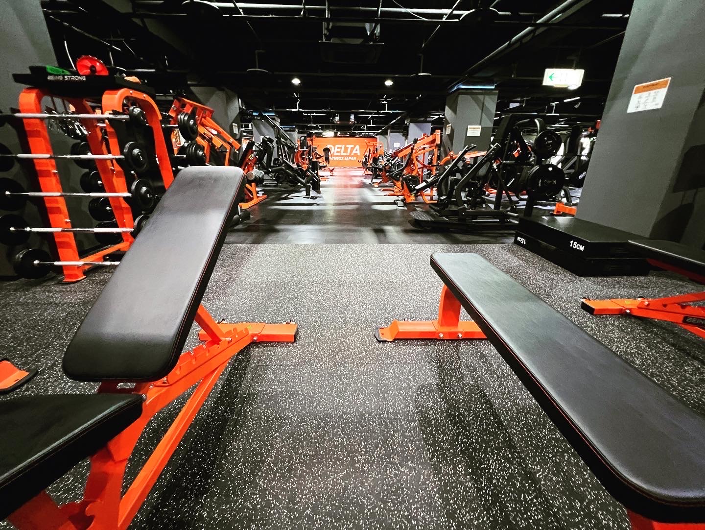 DELTAFITNESS 24hGYMの内観