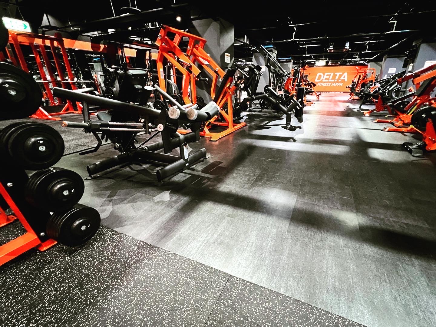 DELTAFITNESS 24hGYMの内観