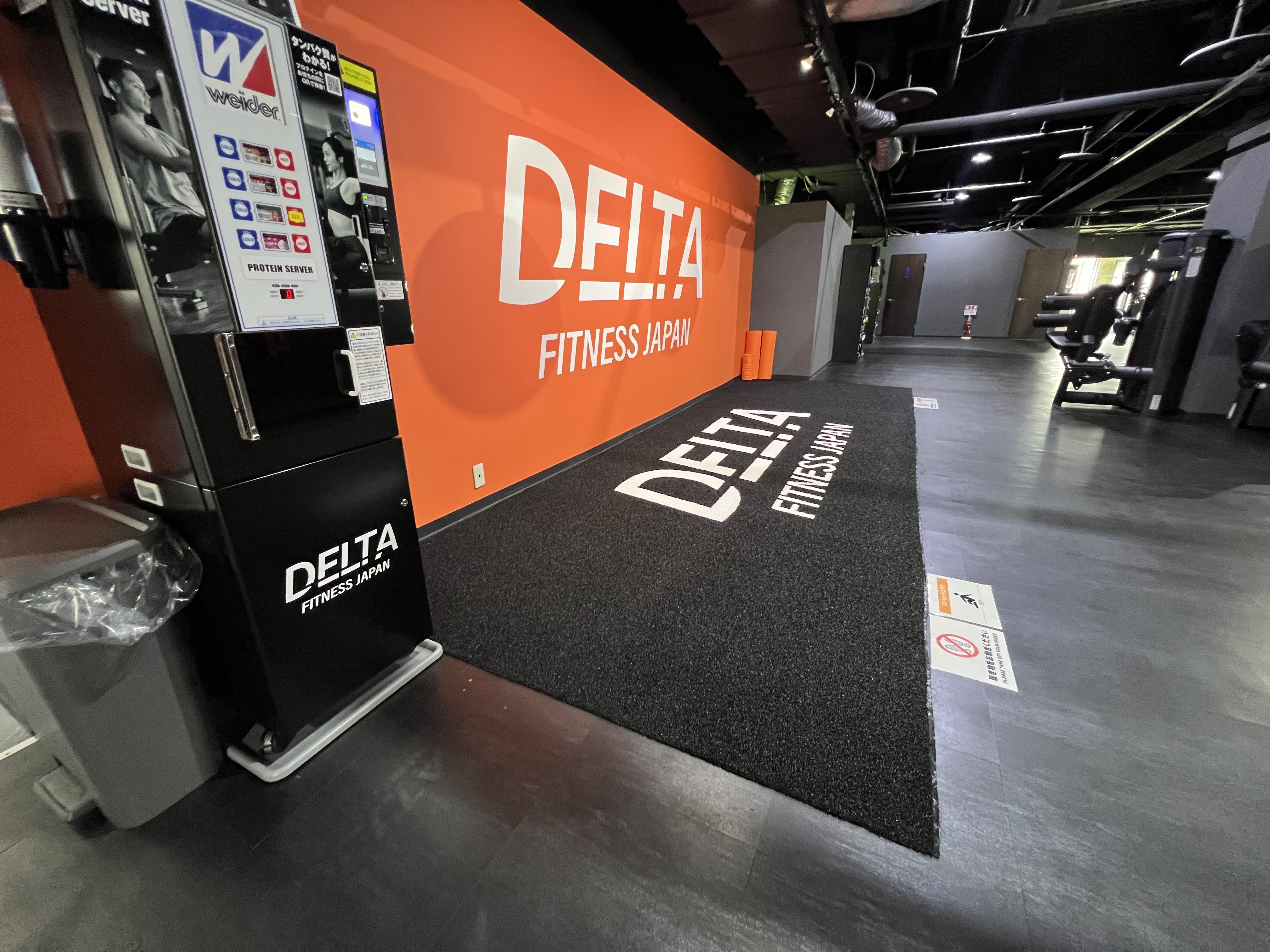 DELTAFITNESS 24hGYMの内観